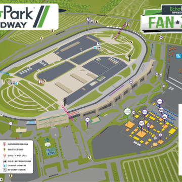 2025 QS400 Fan Zone Map