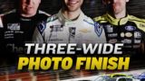 NASCAR Drivers explain how Atlanta's historic three-wide photo finish happened