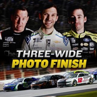 Hear from Daniel Suarez, Ryan Blaney, and Kyle Busch as they take you through the last 2 laps of the 2024 Ambetter Health 400.