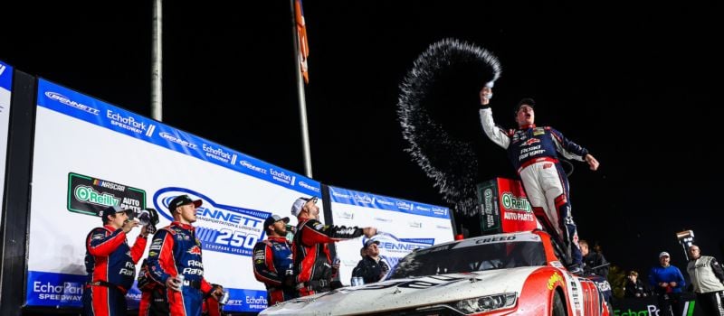 Creed Bennett 250 victory