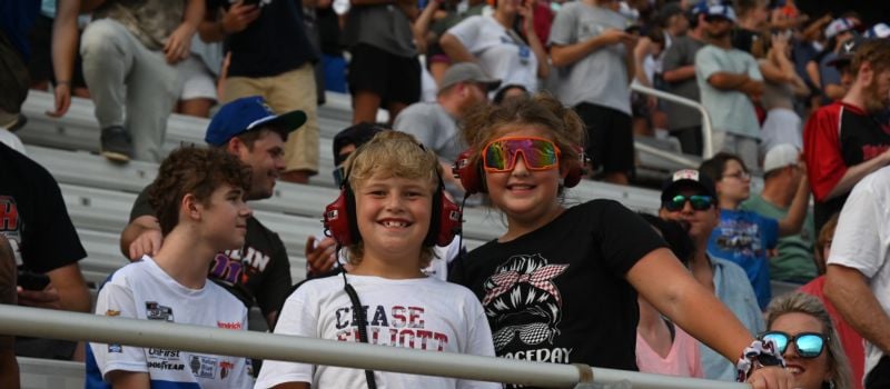 Kids have a great time at the race!