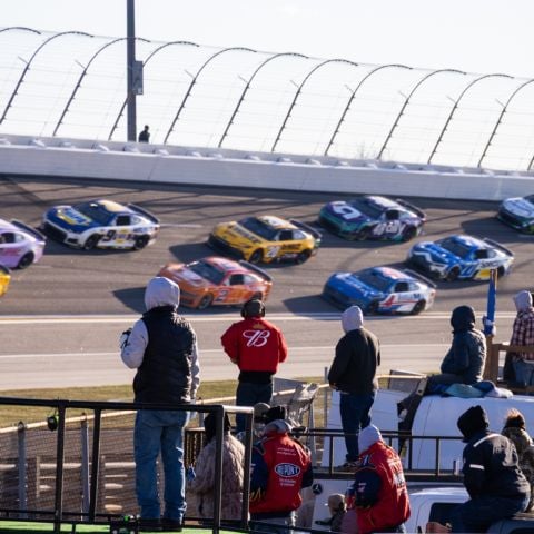 Camping at EchoPark Speedway