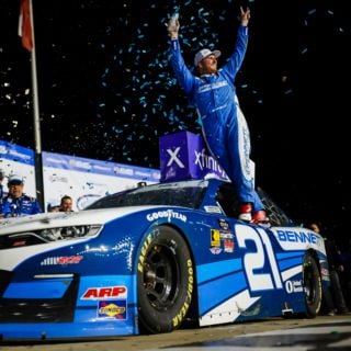 Austin Hill in Victory Lane Thumbnail