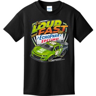 EchoPark Speedway Loud and Fast Youth Tee