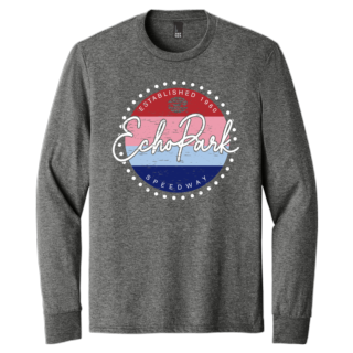 EchoPark Speedway Ladies Badge Long Sleeve Tee