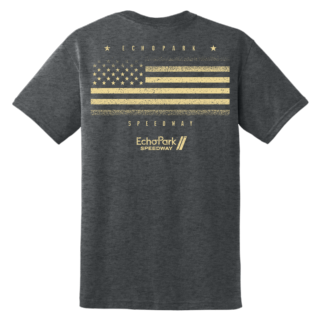 EchoPark Speedway Stencil Flag Tee