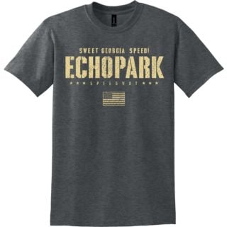EchoPark Speedway Stencil Flag Tee