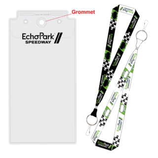 EchoPark Speedway Lanyard and Credential Holder