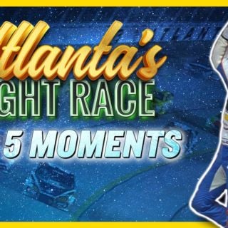 When the sun goes down and the lights come on at EchoPark Speedway, the energy is more electric, the racing feels more intense, and NASCAR\'s stars shine their brightest.\n\nAtlanta\'s Night Race has delivered countless incredible highlights. For this video, we selected the top 5 most memorable moments from EchoPark Speedway\'s night races (so far). \n\nLet us know what you think of our list, and join us to see the next incredible moment for yourself! \n\nJuly 2026 Quaker State 400 Available at Walmart tickets: https://www.echoparkspeedway.com/events/quaker-state-400/tickets/\n\nStay up to date on all things EchoPark Speedway at https://www.echoparkspeedway.com/\n\nVideo contents:\nIntro (0:00)\nNo. 5 - Hamlin/Gordon 2012 duel (0:25)\nNo. 4 - The Big One (2:25)\nNo. 3 - Tribute to NASCAR legends (4:10)\nNo. 2 - Kahne\'s clutch 2014 win (5:42)\nNo. 1 - Chase Elliott\'s winning charge (8:23)\nOutro (10:47)